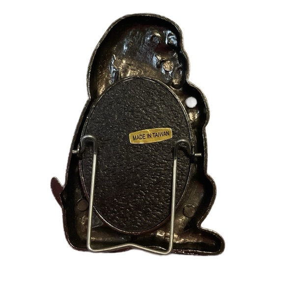 Silver Dog Picture Frame mini photo frame - Picture 2 of 5